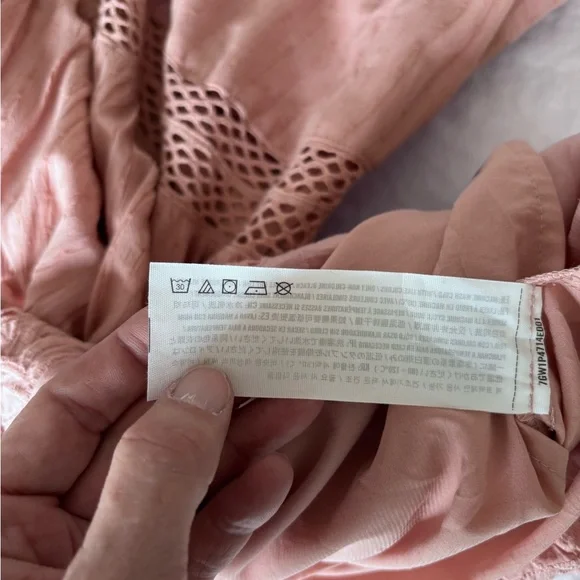 Abercrombie&Fitch x Teenvogue/Coachella Inspired Tiered Embroidered Lace Small - Picture 12 of 14